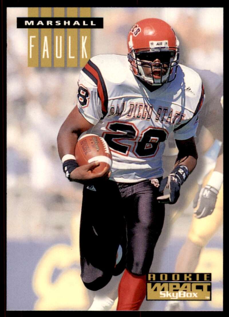 Marshall faulk outlet rookie cards