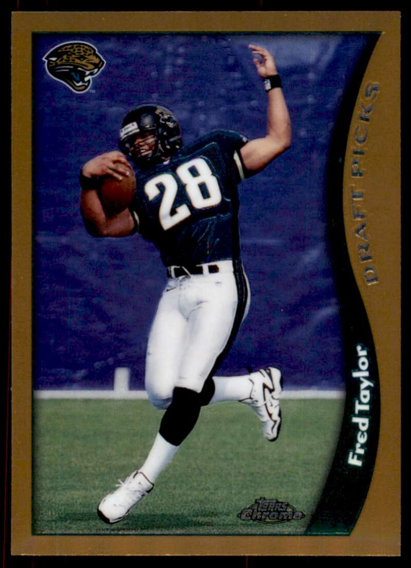 Fred Taylor Rookie Card 1998 Topps Chrome #152 Image 1