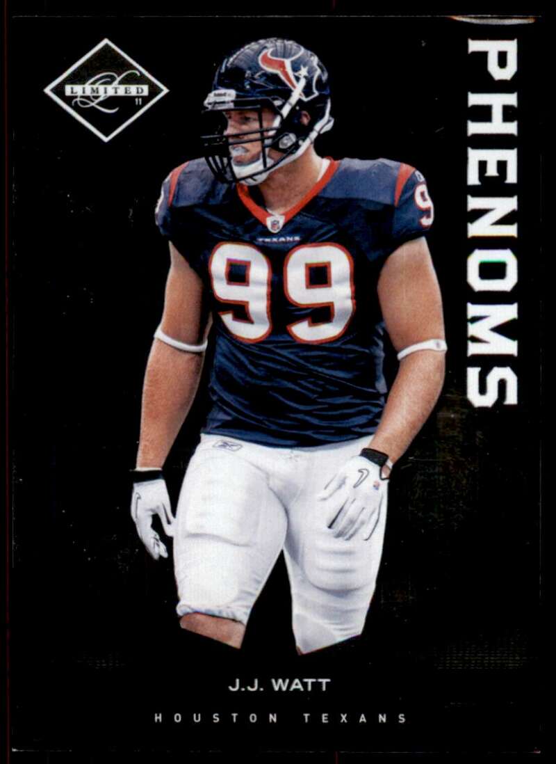 J.J. Watt Rookie Card 2011 Panini Limited #169 Image 1