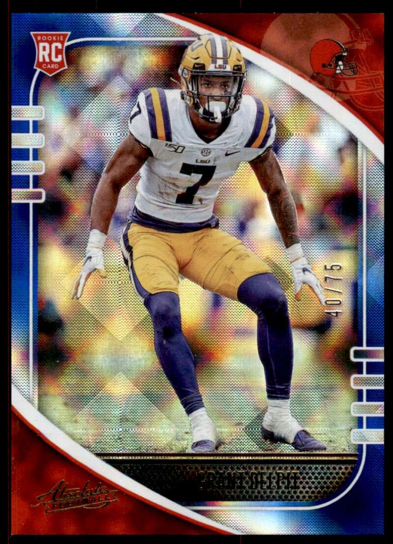 Grant Delpit Rookie Card 2020 Panini Absolute Blue Diamonds #137 Image 1