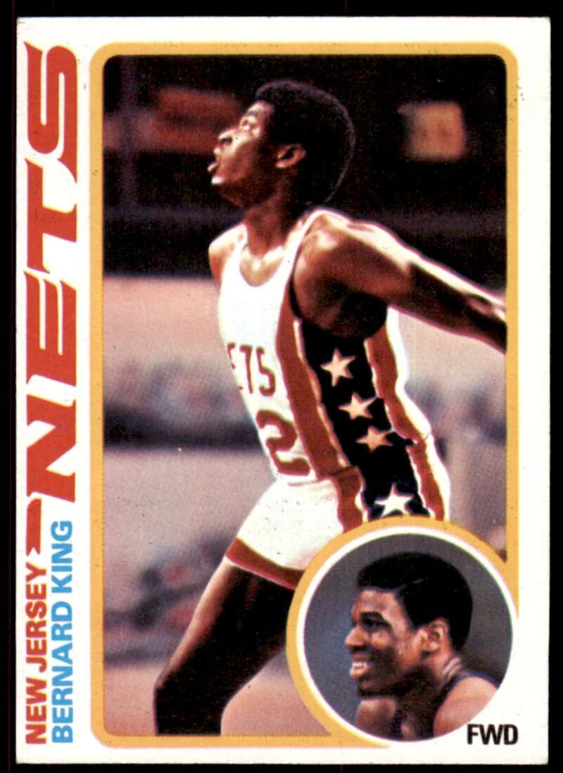 Bernard King Rookie Card 1978-79 Topps #75 Image 1