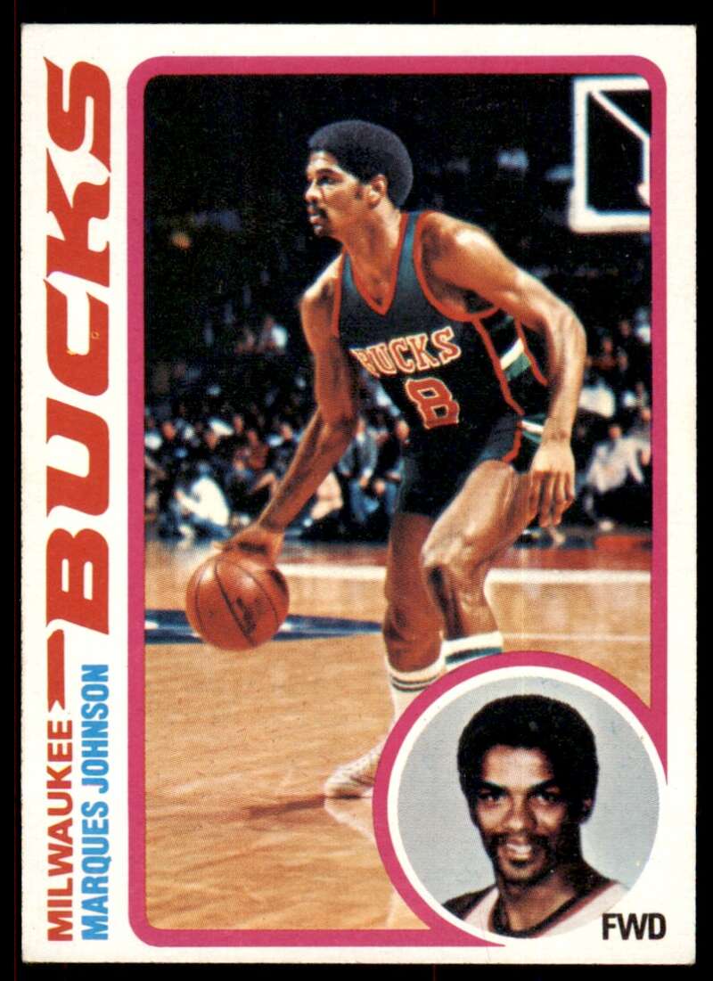 Marques Johnson Rookie Card 1978-79 Topps #126 Image 1