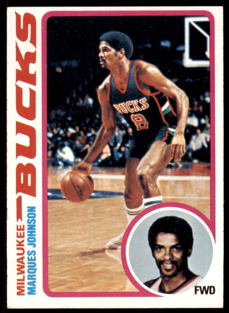 Marques Johnson Rookie Card 1978-79 Topps #126 Image 1