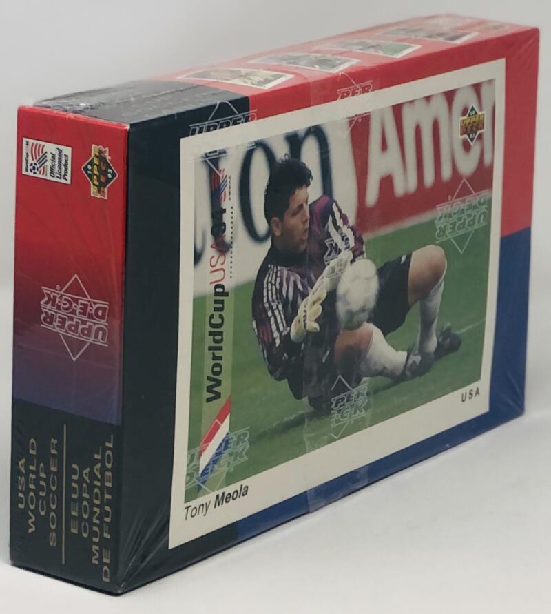 1993-94 Upper Deck USA World Cup Soccer Box Image 3