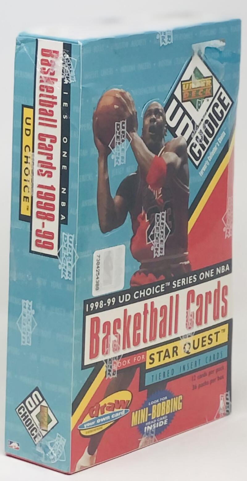 1998-99 UD Choice Series One Star Quest Basketball Box Image 1