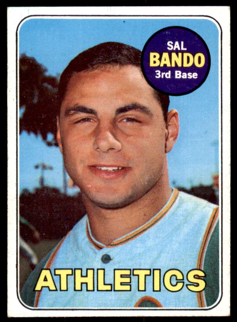 Sal Bando Card 1969 Topps #371 Image 1