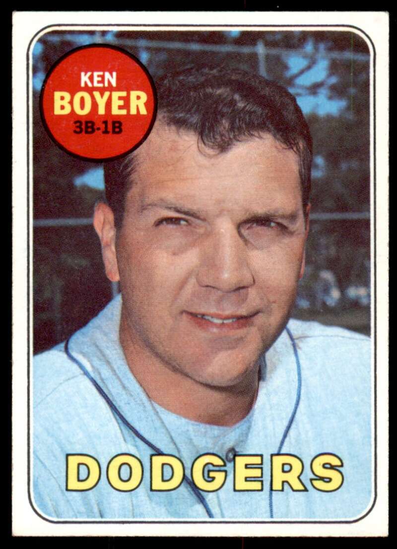 Ken Boyer Card 1969 Topps #379 Image 1