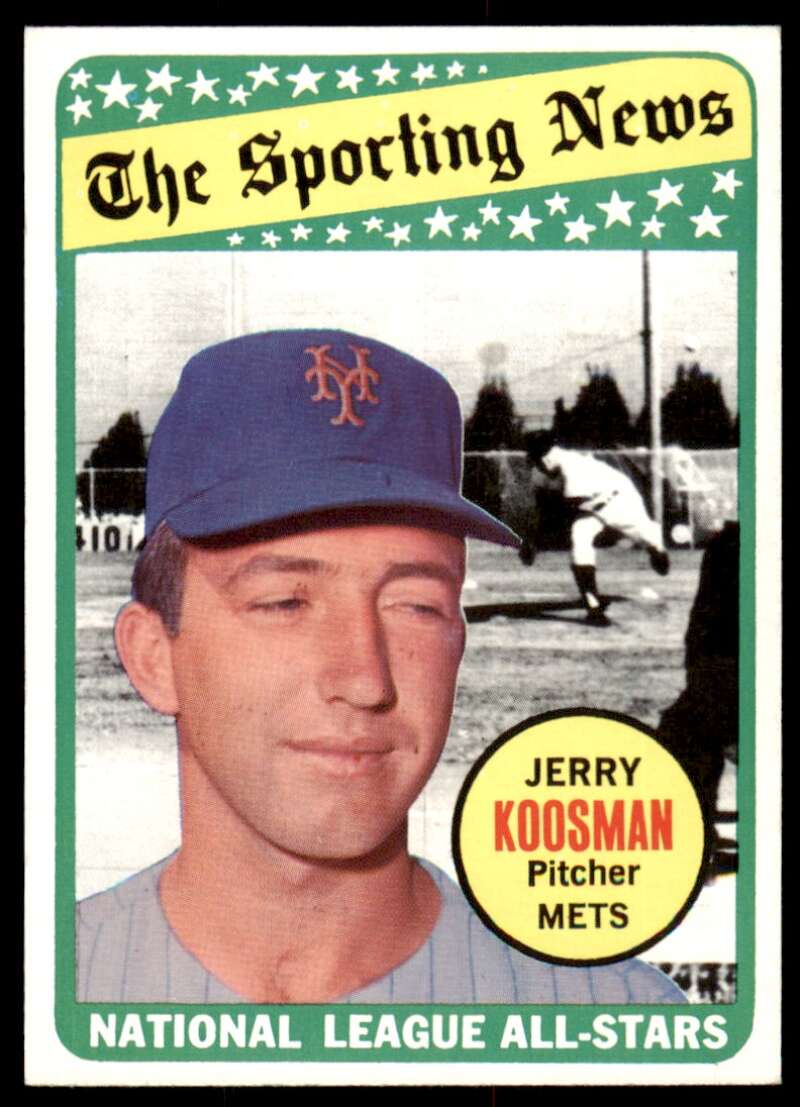 Jerry Koosman Card 1969 Topps #434 Image 1