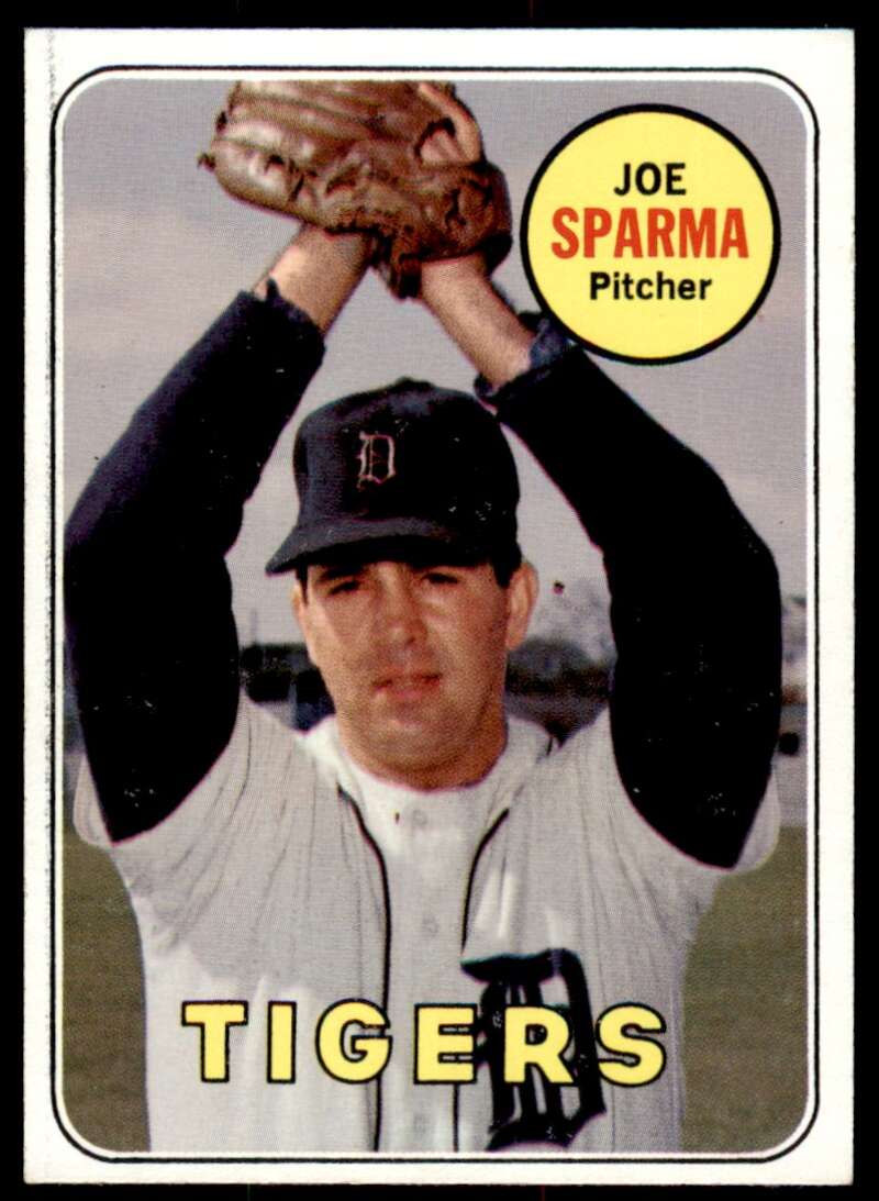 Joe Sparma Card 1969 Topps #488 Image 1