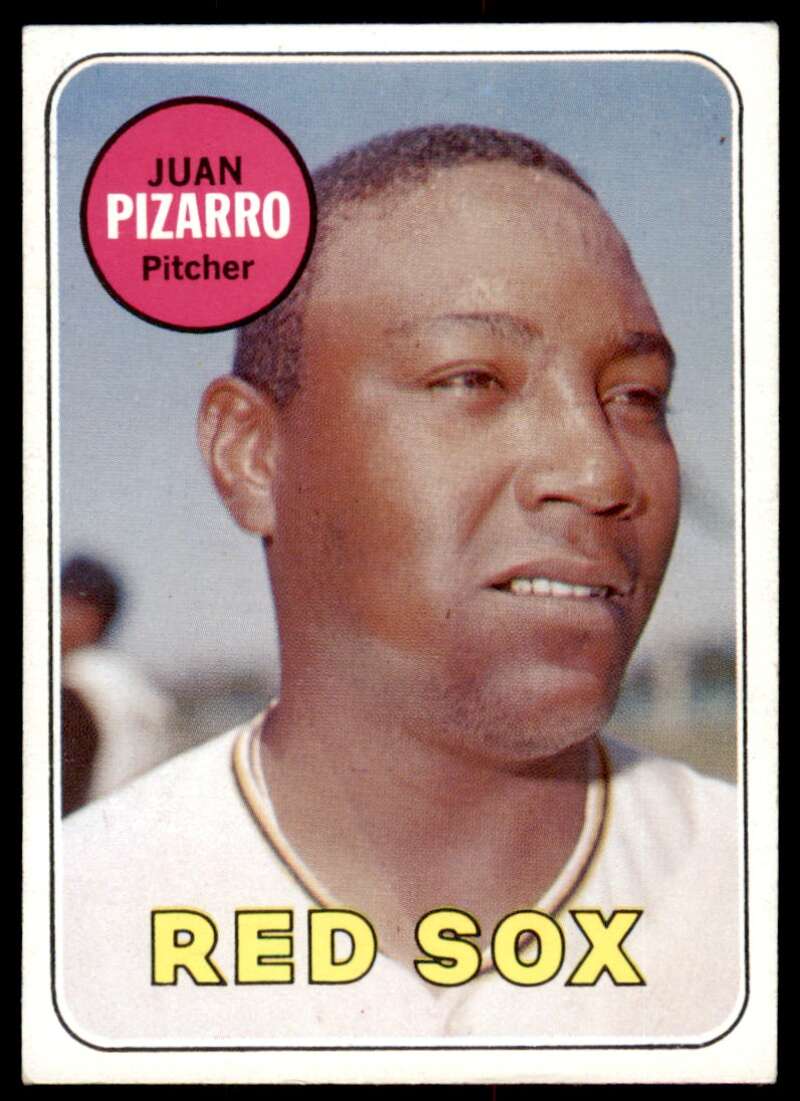 Juan Pizarro Card 1969 Topps #498 Image 1