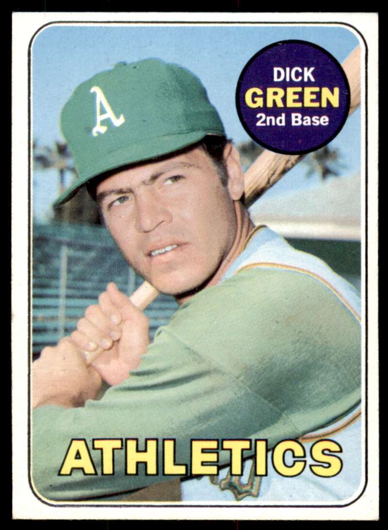 Dick Green Card 1969 Topps #515 Image 1