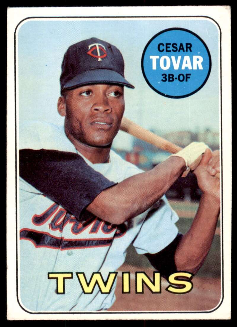 Cesar Tovar Card 1969 Topps #530 Image 1