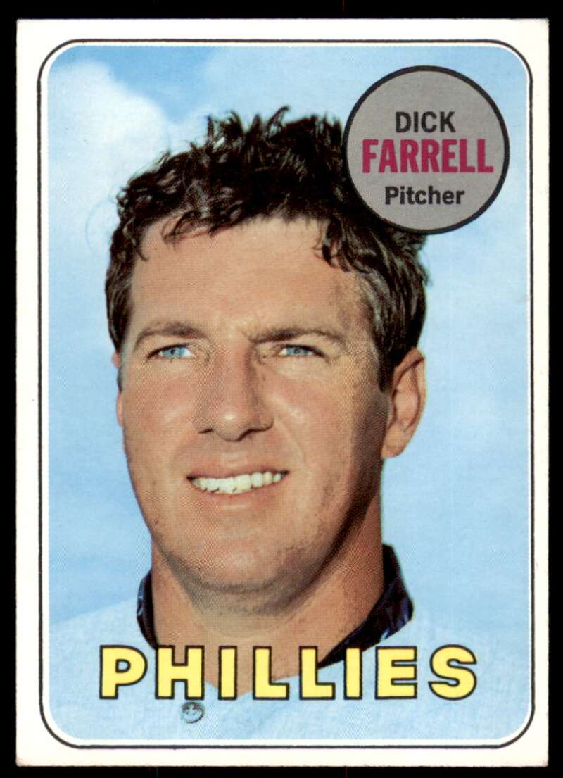 Dick Farrell Card 1969 Topps #531 Image 1