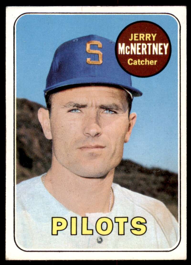 Jerry McNertney Card 1969 Topps #534 Image 1