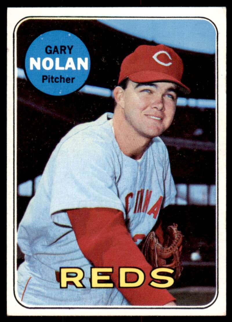 Gary Nolan Card 1969 Topps #581 Image 1