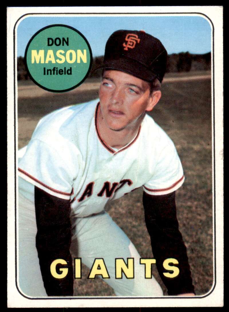Don Mason Card 1969 Topps #584 Image 1
