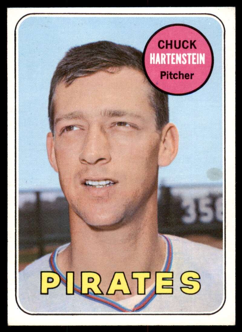 Chuck Hartenstein Card 1969 Topps #596 Image 1