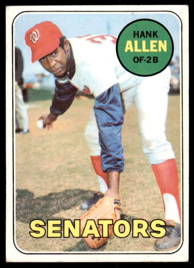 Hank Allen Card 1969 Topps #623 Image 1