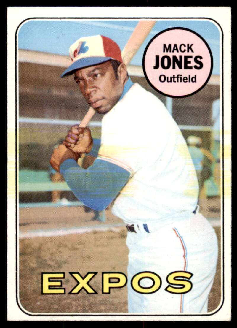 Mack Jones Card 1969 Topps #625 Image 1