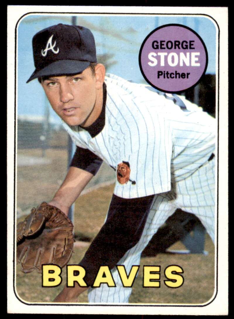 George Stone Card 1969 Topps #627 Image 1