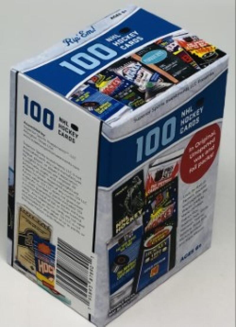 Superior Sports Investments LLC 100 NHL Hockey Cards in Original Unopened Wax and Foil Packs Blaster Box Image 2