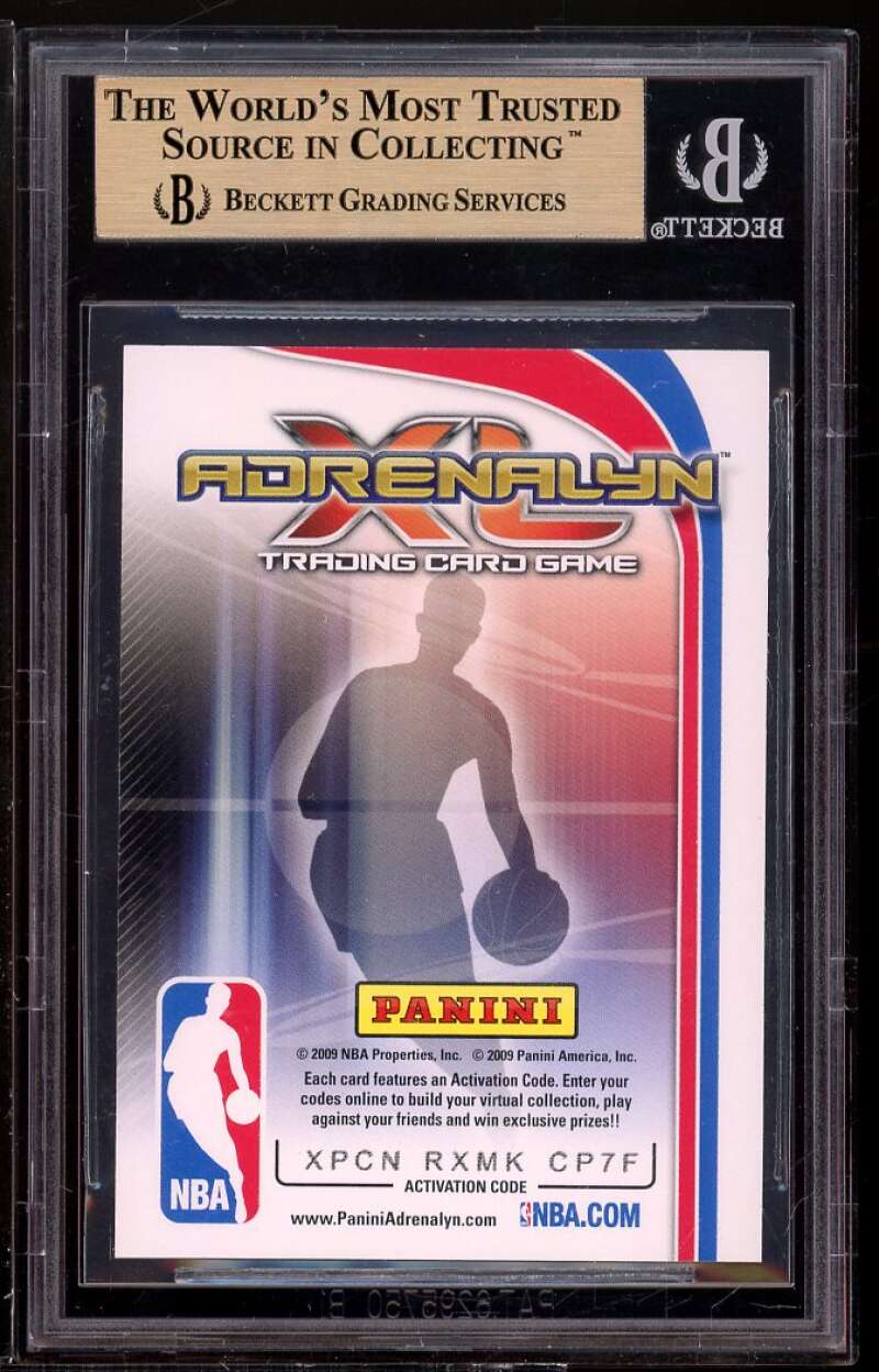 Stephen Curry Rookie Card 2009-10 Adrenalyn XL #67 BGS 9.5 Image 2