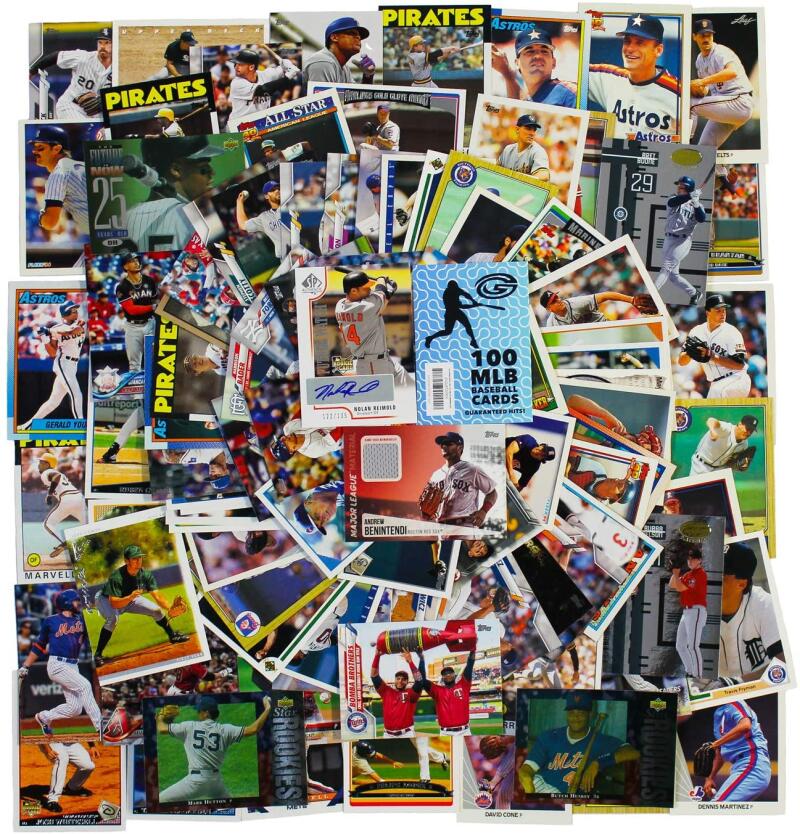 Superior Sports Investments Baseball Hit Collection Box w/100 Cards and 2 Jersey or Autographed Cards Image 3
