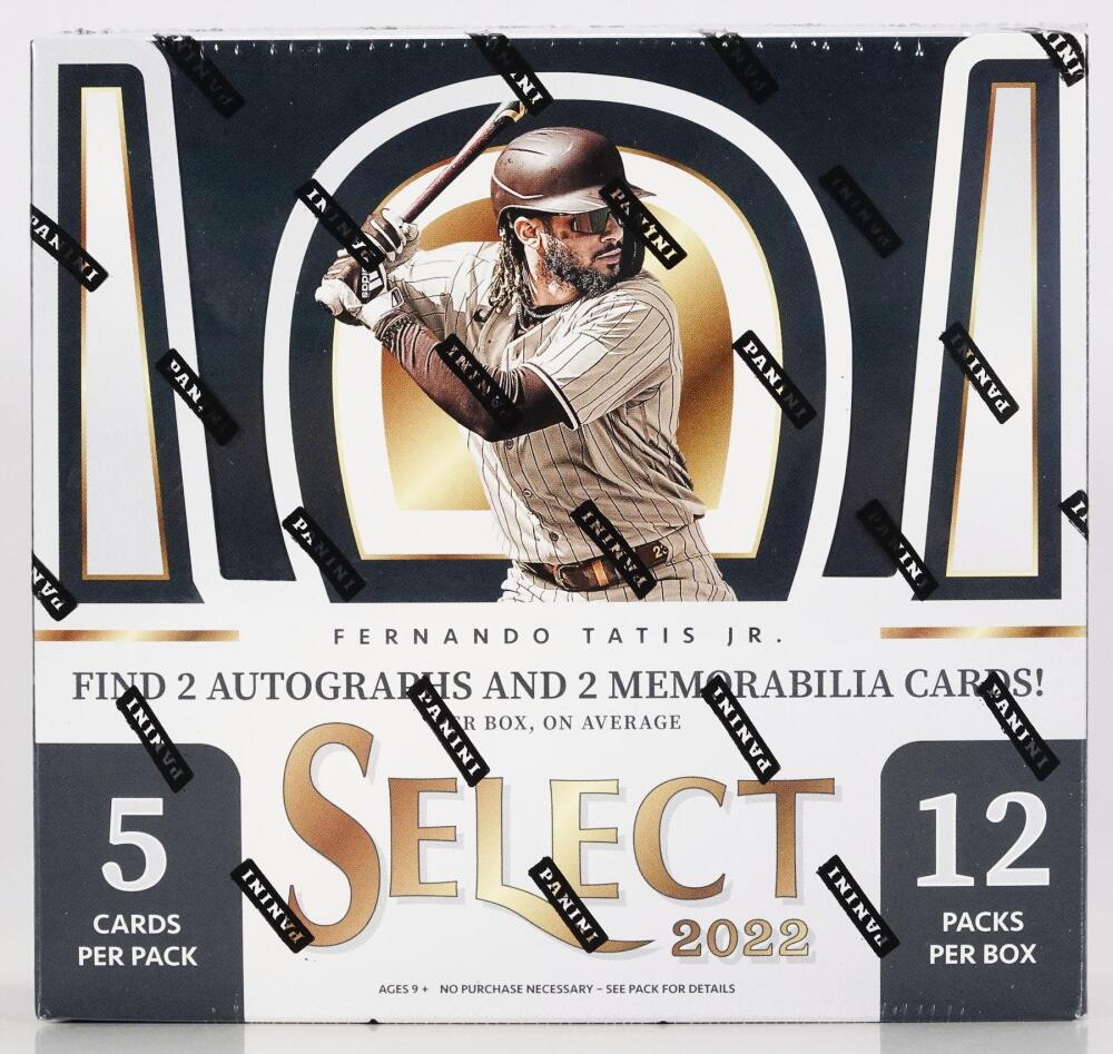 2022 Panini Select Baseball Hobby Box Image 1