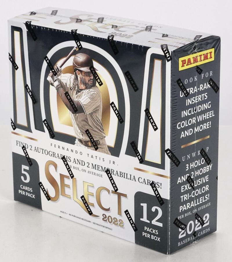 2022 Panini Select Baseball Hobby Box Image 2