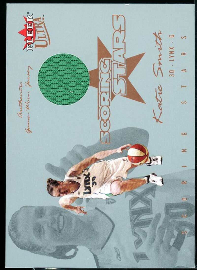 Katie Smith Card 2004 Ultra WNBA Scoring Stars Jerseys #5  Image 1