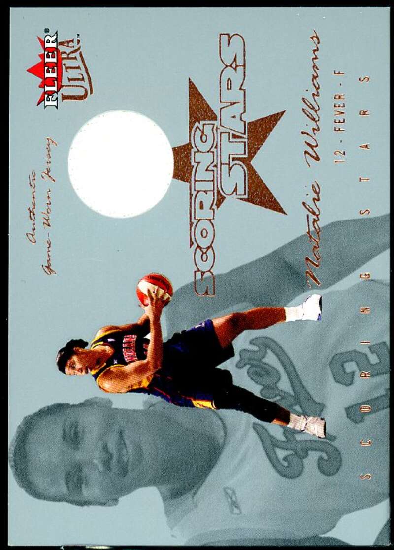 Natalie Williams Card 2004 Ultra WNBA Scoring Stars Jerseys #13  Image 1