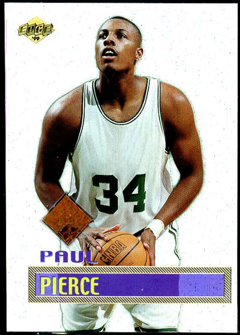 Paul Pierce Card 1999 Collector's Edge Rookie Rage Game Ball #GG4  Image 1