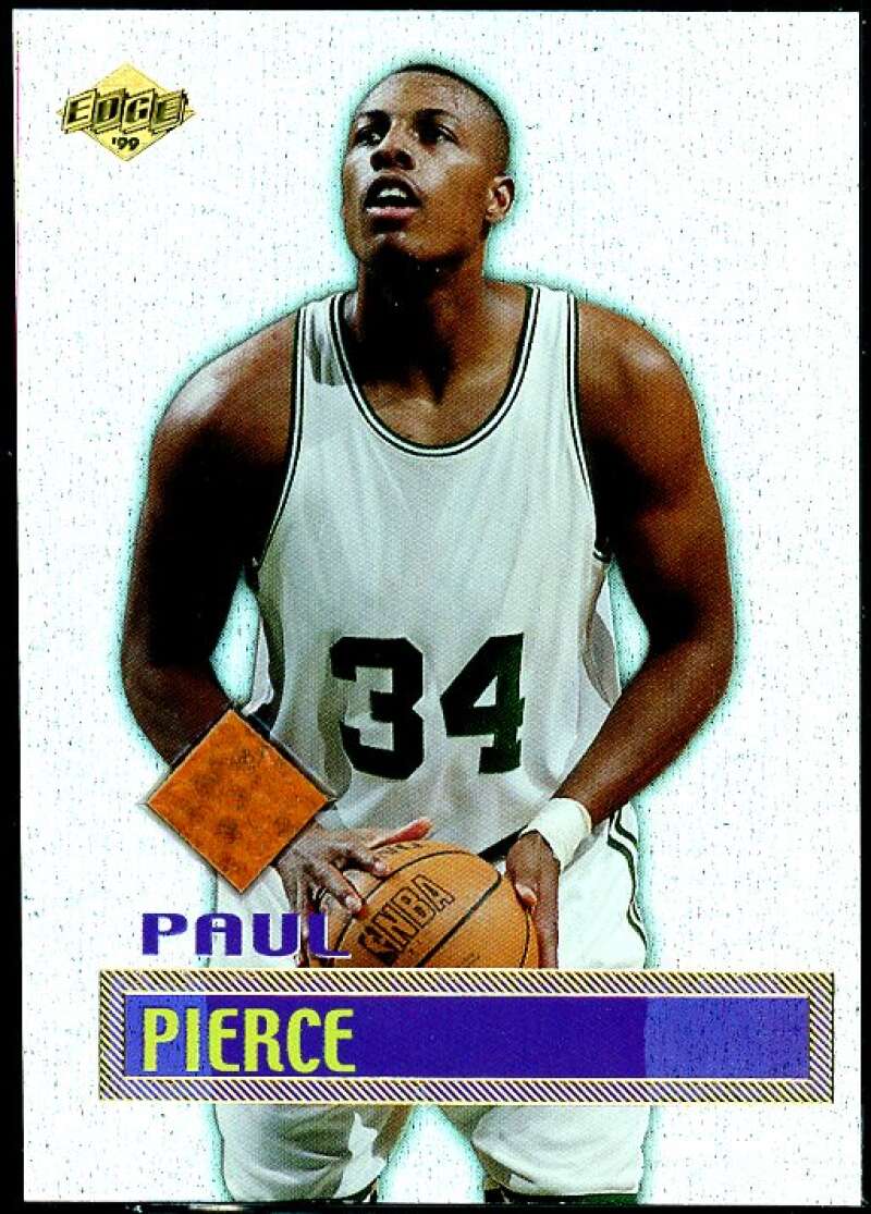 Paul Pierce Card 1999 Collector's Edge Rookie Rage Game Ball #GG4  Image 1