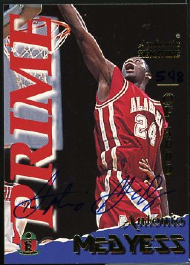 Antonio McDyess Card 1995 Signature Rookies Prime Signatures #23  Image 1