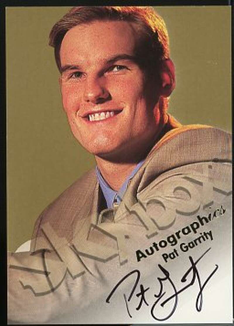 Pat Garrity Card 1998-99 SkyBox Premium Autographics #45  Image 1