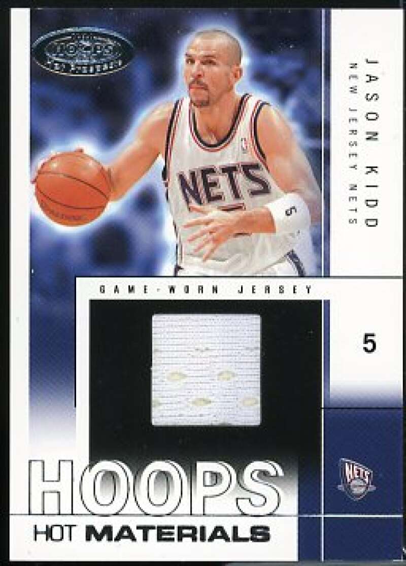 Jason Kidd Card 2004-05 Hoops Hot Prospects Hot Materials #JK  Image 1