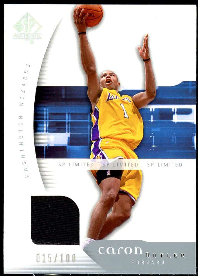 Caron Butler Card 2005-06 SP Authentic Limited Warm Ups #37  Image 1