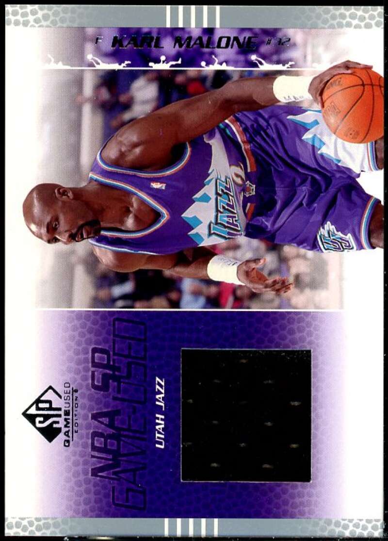 Karl Malone Card 2003-04 SP Game Used #89  Image 1