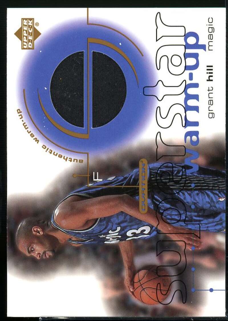 Grant Hill Card 2001-02 Upper Deck Ovation Superstar Warm-Ups #GH  Image 1