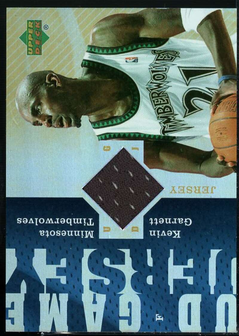 Kevin Garnett Card 2006-07 UD Reserve Game Jerseys #KG  Image 1