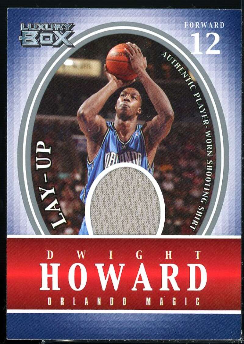 Dwight Howard Card 2004-05 Topps Luxury Box Lay-Up Relics #DH  Image 1