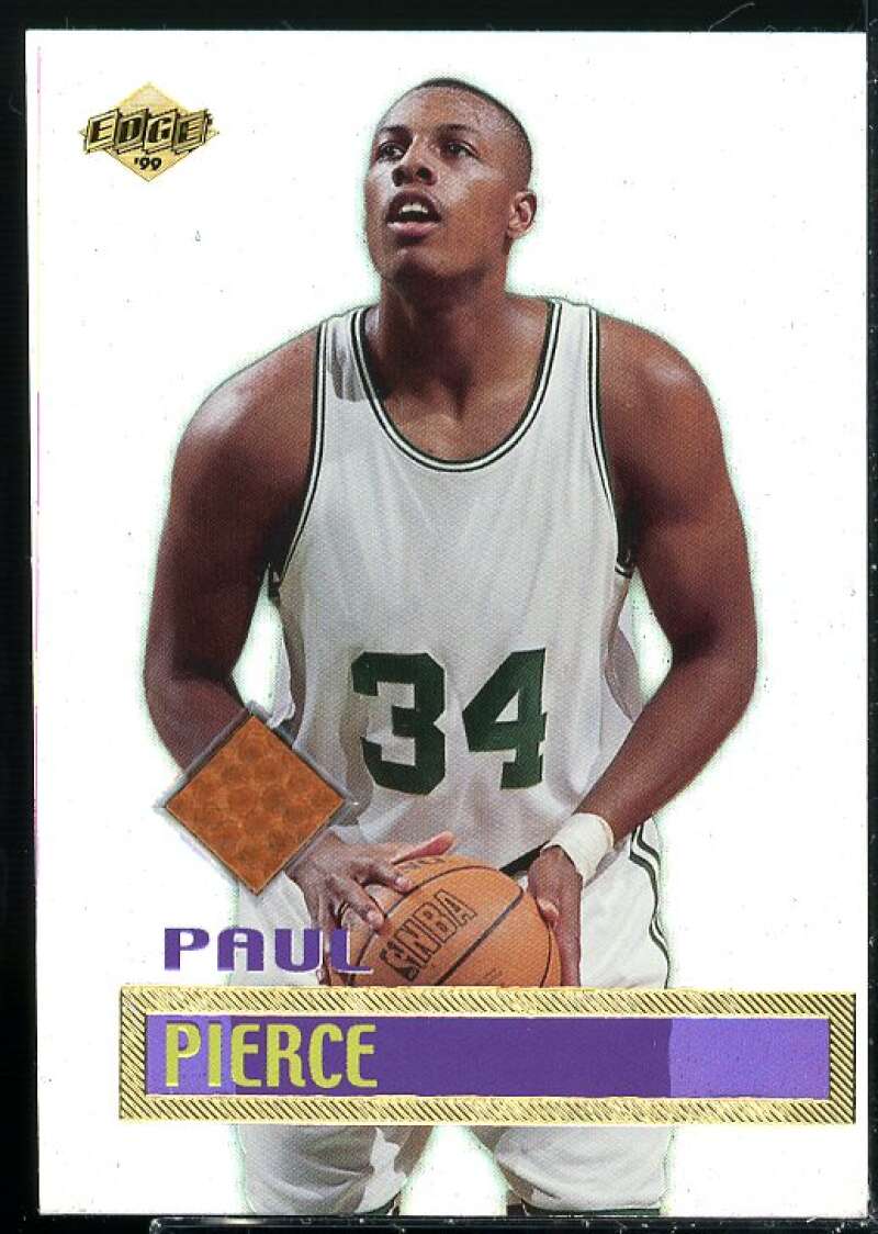 Paul Pierce Card 1999 Collector's Edge Rookie Rage Game Ball #GG4  Image 1