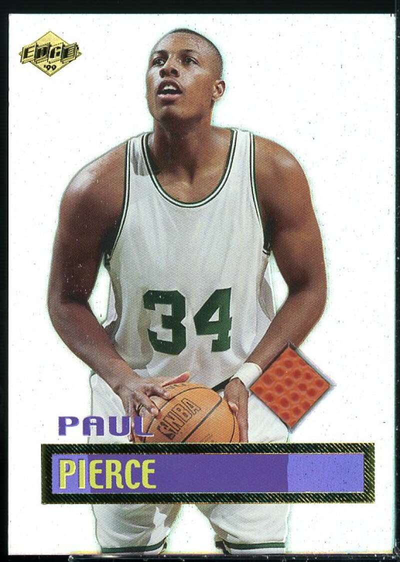 Paul Pierce Card 1999 Collector's Edge Rookie Rage Game Ball #GG4  Image 1