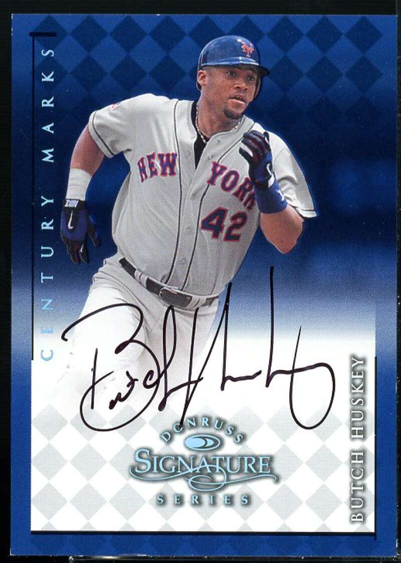 Butch Huskey Card 1998 Donruss Signature Autographs Century #59  Image 1