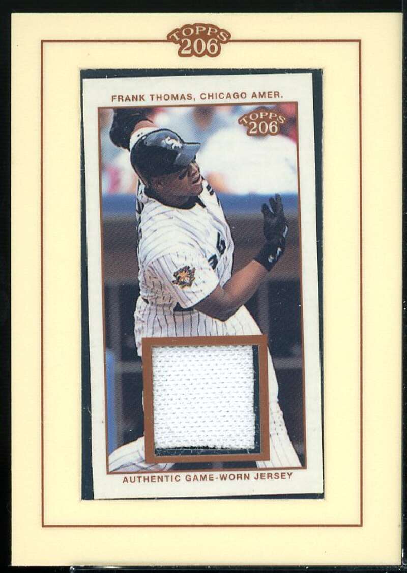 Uni C3 Frank Thomas Card 2002 Topps 206 Relics #FT3  Image 1