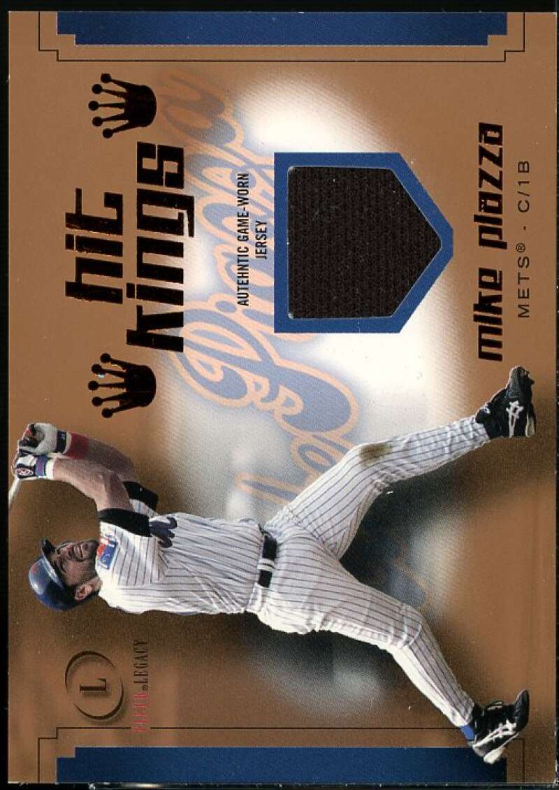 Mike Piazza Card 2004 Fleer Legacy Hit Kings Jersey Copper #MP  Image 1