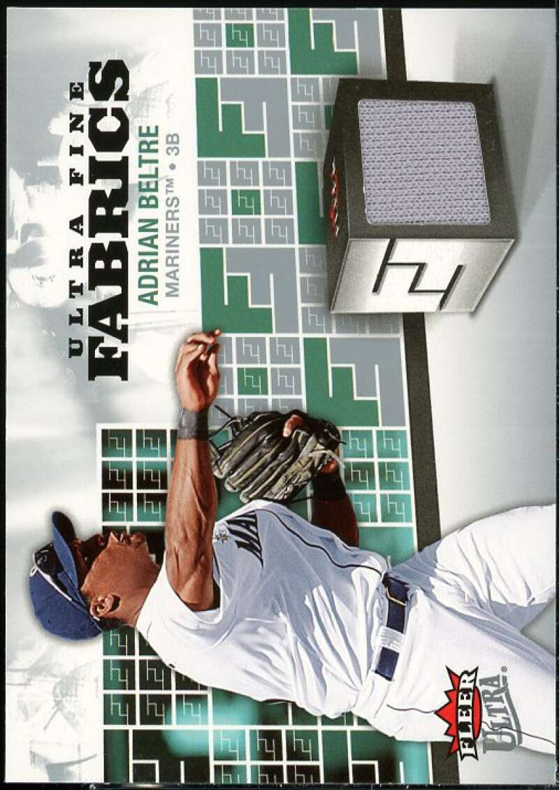 Adrian Beltre Card 2006 Ultra Fine Fabrics #AB  Image 1