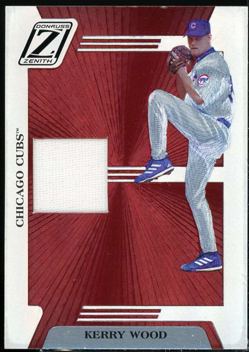 Kerry Wood Card 2005 Zenith Z-Jerseys #53  Image 1