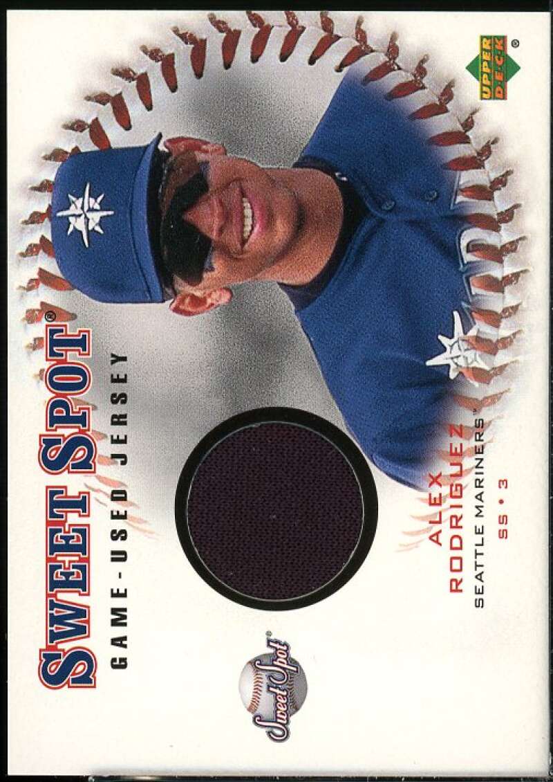 Alex Rodriguez Card 2001 Sweet Spot Game Jersey #JAR  Image 1