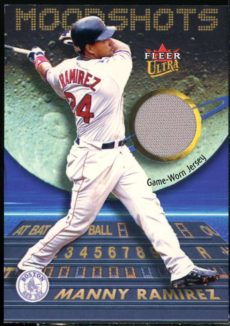 Manny Ramirez Card 2003 Ultra Moonshots Memorabilia #MR  Image 1